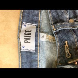 Paige skinny jeans
